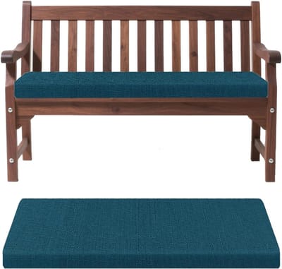 Bankkussen - Zitkussen - Buiten Zitten - Antislip Ontwerp - 180 x 30 cm - Donkerblauw