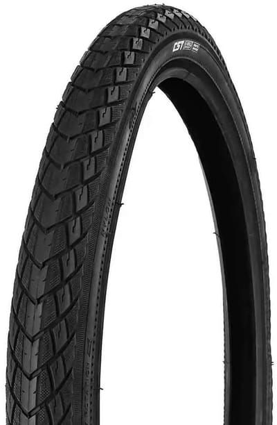Cst E-bike C3002 20´´ X 1.75 Stevige Urbanband Zwart 20´´ x 1.75
