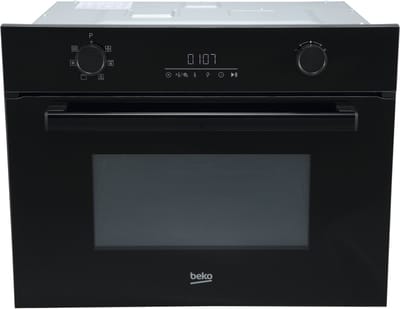 Beko BMCI44313FBG - Inbouwmagnetron - combimagnetron - Grill - Kinderslot - 44 l - Zwart - Draaiknop touch