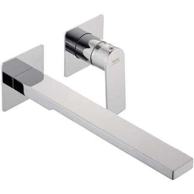 Kronenbach Omega 2.0 washbasin wall faucet projection 24 cm incl. base body 27666001KB
