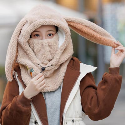 Nieuw Winter Buiten Fietsen Warm Mask Winddichte Gezichtsbescherming Pullover Hoed Motorfiets Schattige Panda Hoed