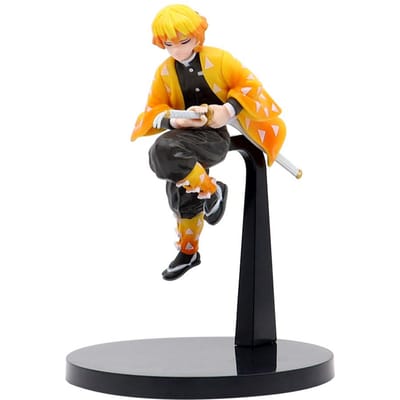 Modèle d'Action Demon Slayer Kimetsu No Yaiba Kamado Tanjirou Agatsuma Zenitsu Figurine d'Action Modèle Anime Statue Jouets Cadeaux