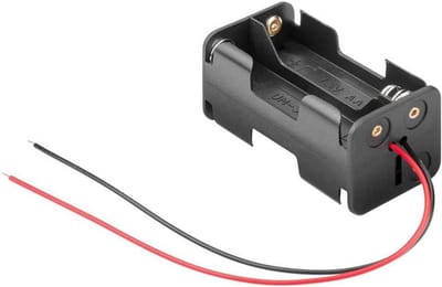 Batterijhouder voor 4X Mignon AA met Aansluitkabel