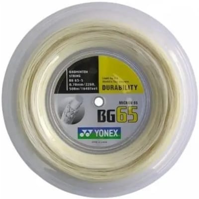 Badminton racketsnaren Roll Yonex BG65 500m