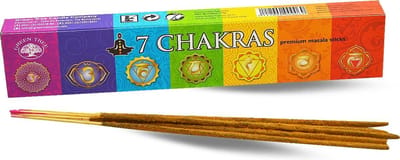 Wierook 7 chakra - 12 stuks -