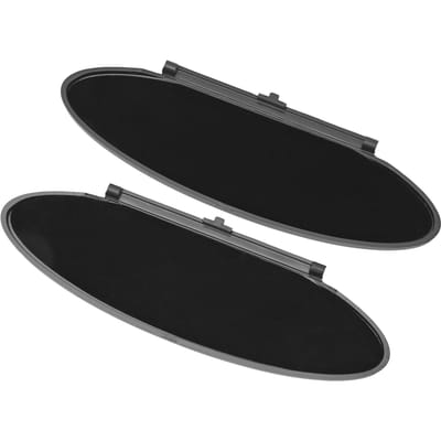 2 stuks Zonneklep Spiegelafdekking 99670142102 Zonneklep Deksel Afdekking Vervanging voor Boxster Cayman 986 987 gray