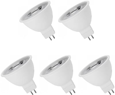 Spectrum LED Lamp GU5.3 12V 6W - 450 Lumen - 4000K Neutraal Wit - Natuurlijk licht - Energiezuinig - 5 stuks