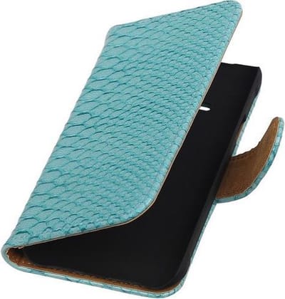 Samsung Galaxy J1 Ace - Slang Turquoise Booktype Wallet Hoesje