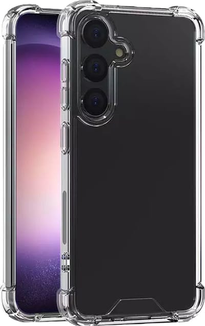 Schokbestendig Hoesje - Crystal Clear Back Cover Geschikt voor: Samsung Galaxy S24 Plus | Transparante achterkant PC & TPU Bumper