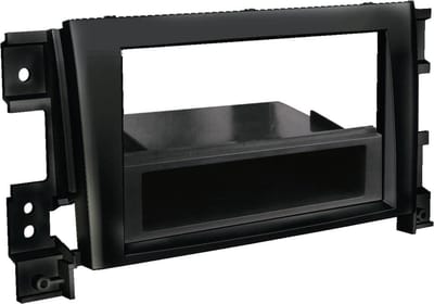 2-DIN Paneel geschikt voor Suzuki Grand Vitara (JT) 2005-2015 Kleur: Zwart