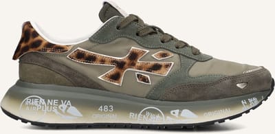 Premiata Lauryn Sneakers - Suède - Dames - Groen - Maat 39
