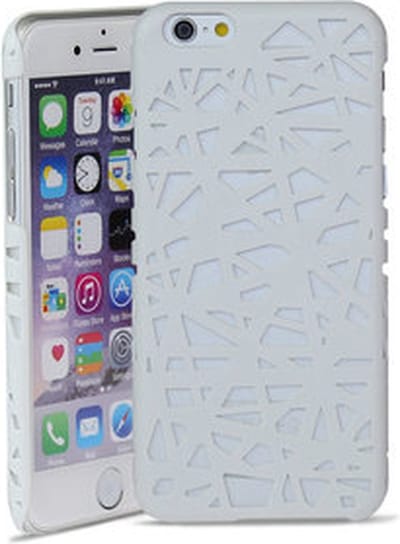 Peachy Vogelnest geschikt voor iPhone 6 6s hardcase hoesje Bird nest design - Wit