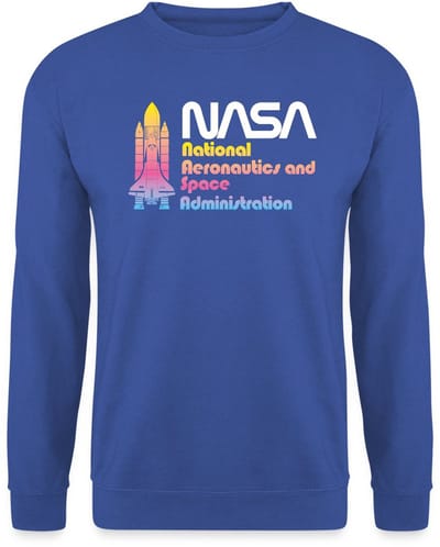 NASA National Aeronautics And Space Administration Sweater Heren