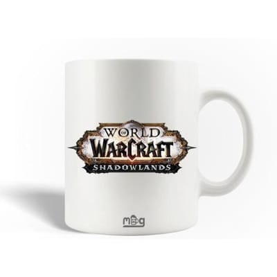 Mug en Céramique - World of Warcraft - Shadowlands - 30cl - Compatible Lave-Vaisselle - Blanc