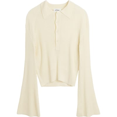 Soulland Kiki Polo Jumper Off White Größe: XXS/XS | Pullover Outlet | Unisex | Weiß