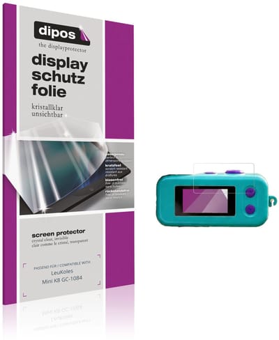 dipos – 4x Beschermfolie geschikt voor LeuKoles Mini K8 GC-1084 | Krasbestendige & heldere Screenprotector Ultra-Thin