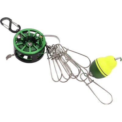 Boucle de Verrouillage de Poisson Vivant Portable à Accrocher à la Taille, Clip Télescopique pour Corde de Poisson Vivant, Crochet Poignée de Poisson black