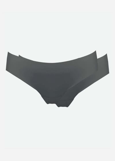 MAGIC Bodyfashion Dream Invisibles String (2-Pack) Zwart Vrouwen - Maat S