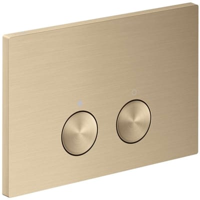 Axor FlushPlate - Bedieningsplaat, geborsteld brons 42530140