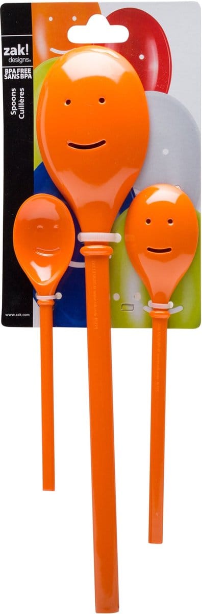 Lepel Mini - Zak!Designs - Party - happy - set van 3 - 20 cm