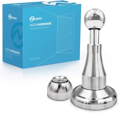 Hydraulische Deurstopper met Magnetische Hold - Roestvrij Staal | Heavy Duty en Schokabsorberend