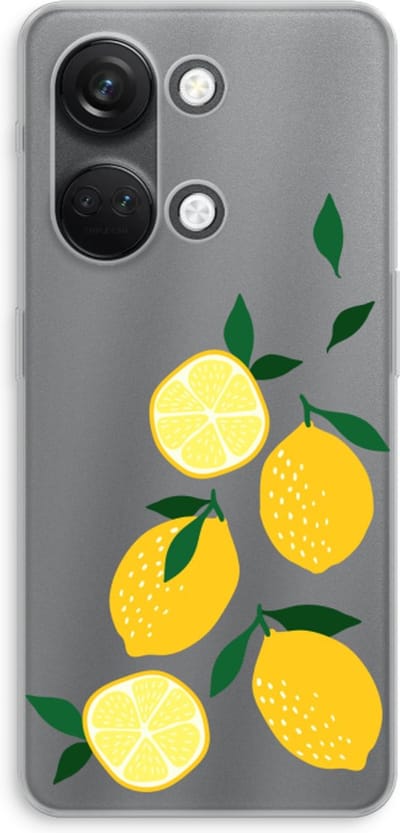 Case Company® - Hoesje geschikt voor OnePlus Nord 3 hoesje - You're my lemon - Soft Cover Telefoonhoesje - Bescherming aan alle Kanten en Schermrand