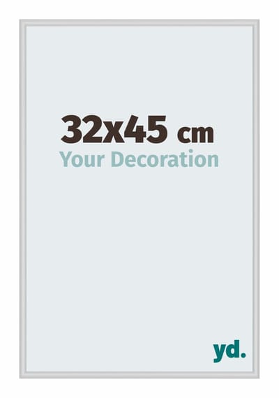 Your Decoration - Fotolijst 32x45 cm - Aluminium - Zilver Mat - Miami