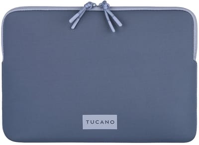 Tucano One Sleeve MacBook Neo 13 – Waterbestendig – Extra Compartiment voor Notebook – Uitgerust met Krasbescherming - Blauw