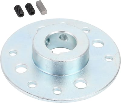 Achterasnaaf voor Go-Kart met Stalen Tandwiel en Trommelrem, 1 Inch Boring, Inclusief 1/4 Inch Sleuf voor 6.5HP Dune Buggy en Kart Accessoires