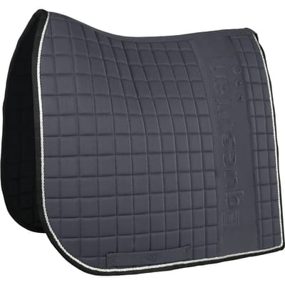 Horka - Equestrian Pro Embossed - Zadeldek DR - Antraciet - Maat Pony