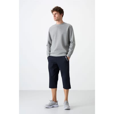 Heren Capri Shorts met Midden Taille