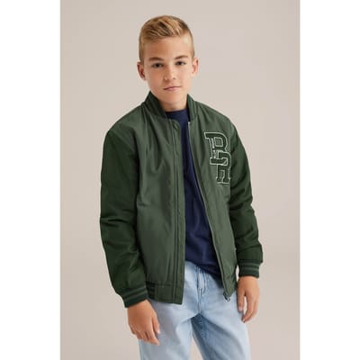 WE Fashion Bomber Dark Green Taglia: 92 | Giacche Outlet | kids | Verde