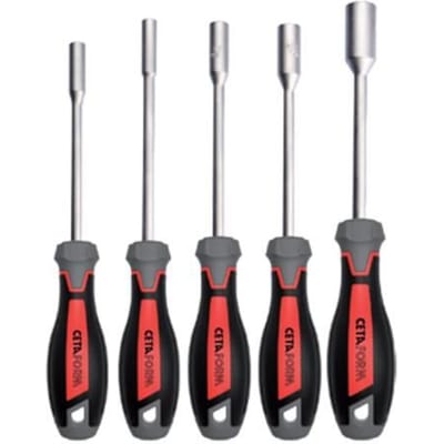 Set van 5 Zeskant Dopmoeren CETAFORM