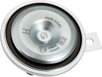 Universele Signaalhoorn 12V met E-keurmerk - Diameter 90 mm