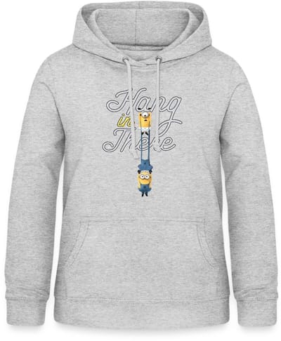 Minions Carl And Phil Hang In There Hoodie Dames