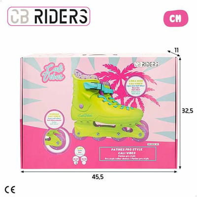 Colorbaby Inline Skates Geel EU 36-37 Meisje