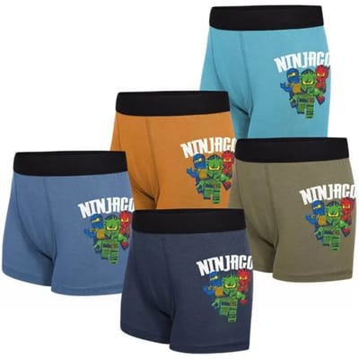 Boxershorts voor babyjongens Lego Ninjago Lwaiko 100 (x5)