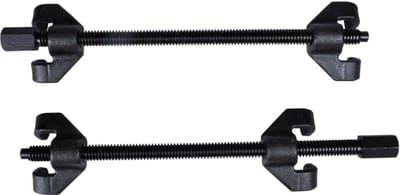 Springveer compressor klemmenset 90-370mm staal Veiligheidsgereedschap - Springveercompressor - Verenspanner - Garagegereedschap - Autoservice
