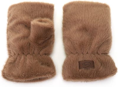 I'm Dutch Teddy Wanten Polsjes Lasa Taupe | Maat