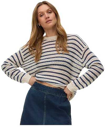 Vero Moda Charlene Trui Beige S Vrouw