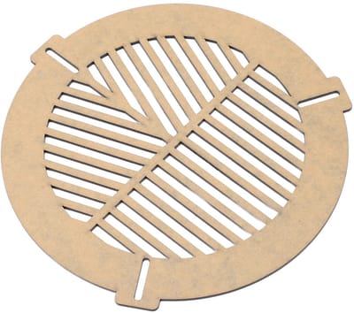Dailygoods- Bahtinov Masker - Acryl Focus Masker - Scherpstelling voor Telescoop - Geschikt voor 120 tot 160mm - Metalen Palen - Krasbestendige Siliconen Hoezen - Focusmasker