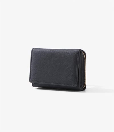Portemonnee dames-portefeuille dames-portemonnees-kleine damesportemonnee met grote capaciteit - Elegante en schattige damesportemonnee - met groot muntvak - Paars - 11X3.5X8CM