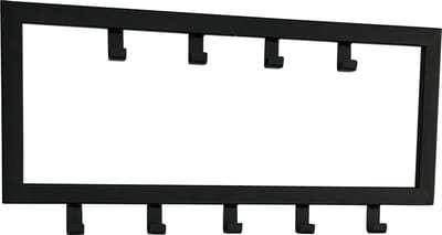 Kapstok Joy Mat Zwart 9 Haken 60cm