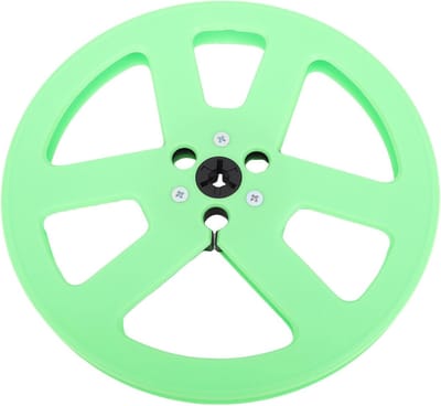 Lege Tapehaspel - Opname Spoel - Tape Reparatie - Winddicht Ontwerp - 7 Inch Diameter - Groen