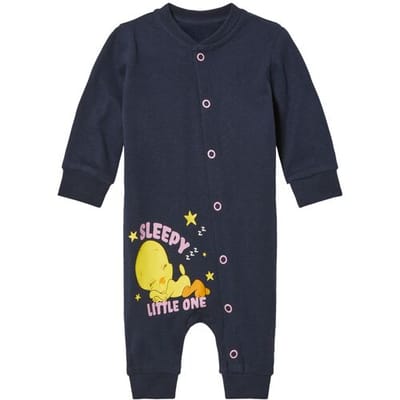 Lidl Baby slaapoverall (Marineblauw, 50/56)