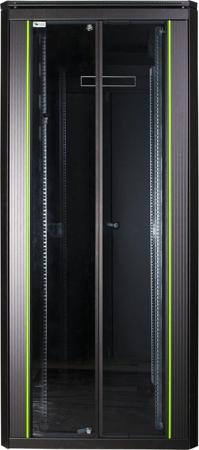 Logon 36U W=800Mm D=1000Mm H=1786Mm Data Line Black