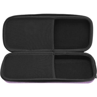 Sac de rangement simple et résistant aux chocs pour stéthoscope, boîte de rangement portable en EVA, noir violet