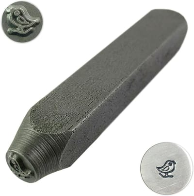 Metaal Stempel Punch - Sieraden Stempel - Sieraden Maken - Dieren Ontwerp - 6mm - Song Vogel