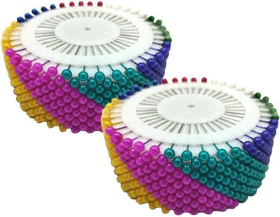 960 Spelden - Kogelkop Spelden - Decoreren Knutselen - Ronde Kop - 75 x 75 x 6 cm - Kleurrijk