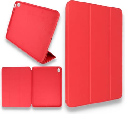 HB Hoes Geschikt voor Apple iPad Air 2020 - Air 4 10.9 inch (2020) Rood - Smart Cover